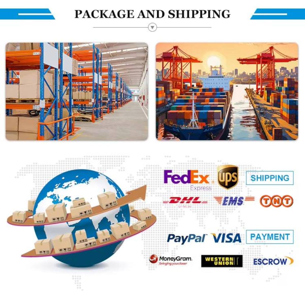 PACKAGE AND SHIPPING PACKAGE AND SHIPPING